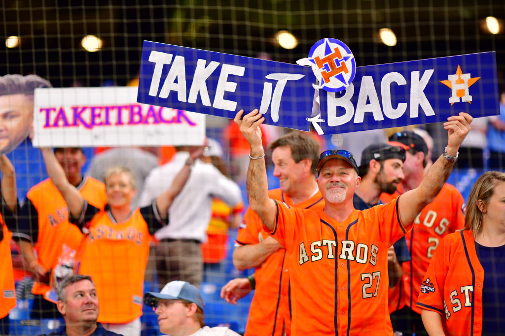 Houston Astros Fan Shot With T-Shirt Gun Sues Team for $1 Million