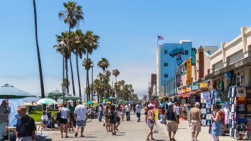 Freestyle Rapper Stops People On Venice Beach Boardwalk And Spits Fire Hotter Than Megan Fox In That Car Scene From ‘Transformers’