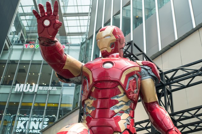 Iron Man statue