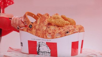 KFC’s Crocs Collaboration Sold Out In 30 Minutes And They’re Already Being Listed For Hundreds Of Dollars On eBay