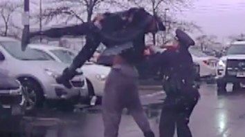 Eastern Kentucky Football Player Michael Harris Was Arrested For Lifting A Cop Over His Head Before Bodyslamming Him In A WILD Video