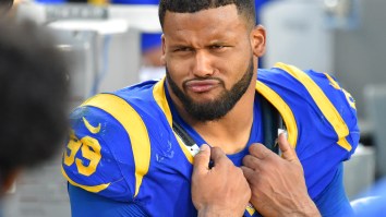Aaron Donald Makes Fellow Pro Bowler James Conner Look Like A Scrawny POS As Both Flex Offseason Physiques