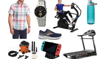 Daily Deals: $25 Reeboks, Wet/Dry Vacs, Billiard Tables, Treadmills. Watches, Steppers, Original Penguin Sale And More!
