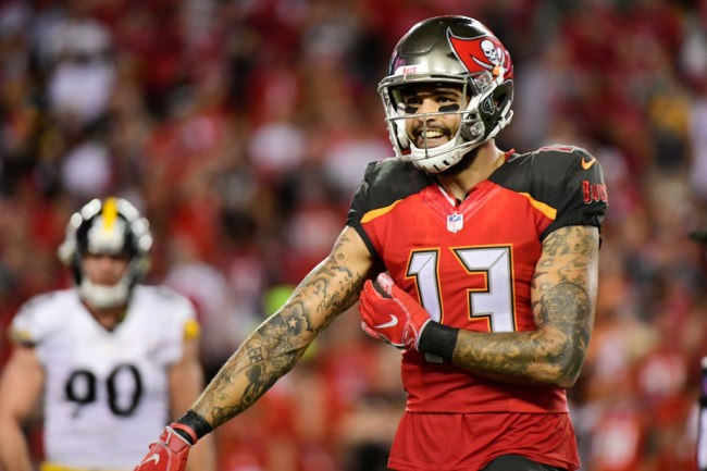 mike evans reaction to tom brady signing with bucs
