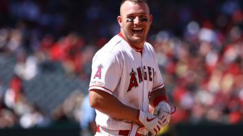 Mike Trout Hits Impressive Golf Trick Shot, May Be Well On His Way To Taking Over That Sport As Well