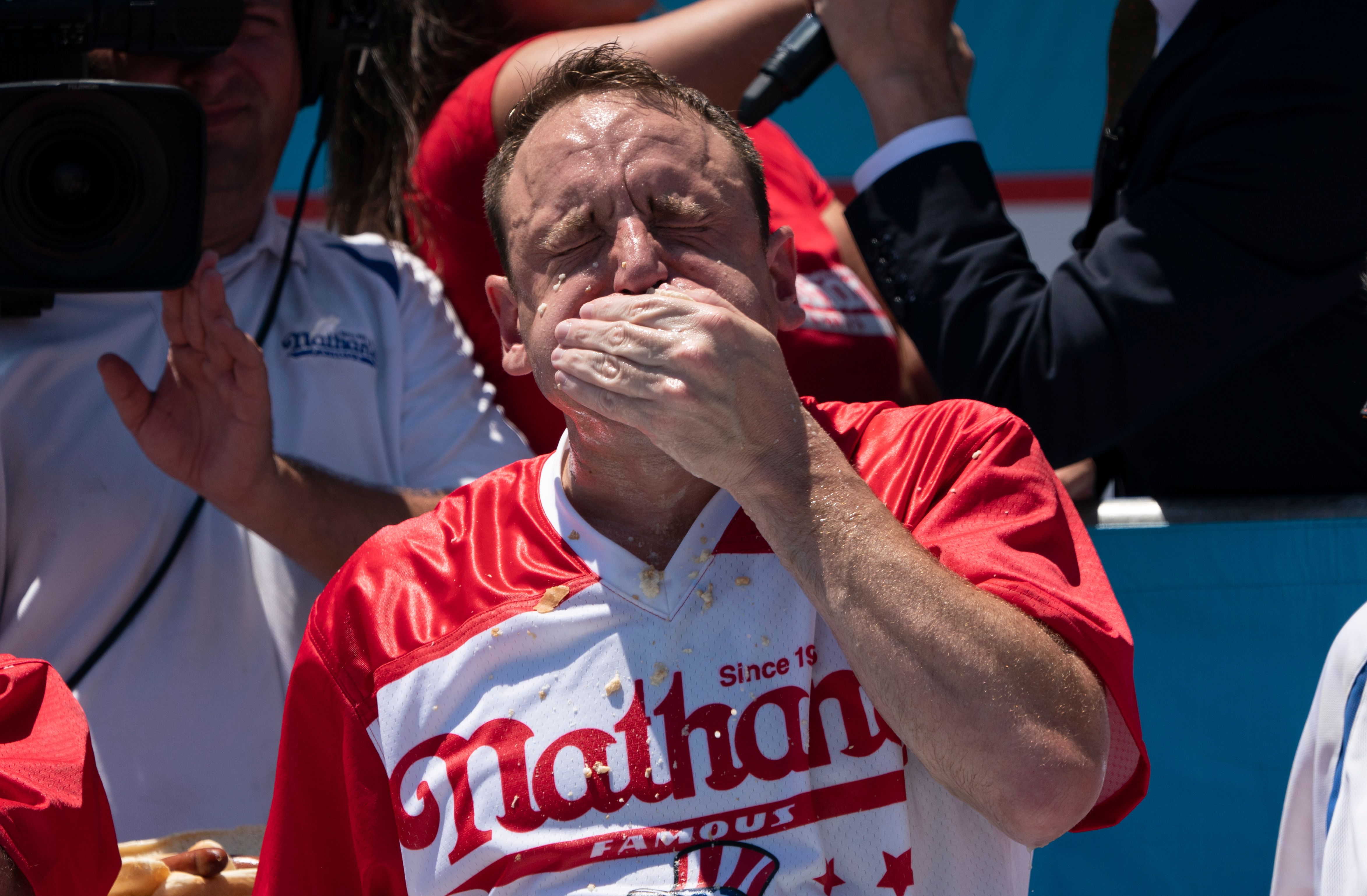 Joey Chestnut Set A New World Record By Eating 32 Big Macs In One