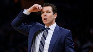 Broadcast Catches Kings Fan Calling Luke Walton An Idiot For Not Having Buddy Hield On The Floor Late In Loss To Raptors