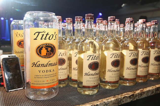 Tito's Vodka warns people that you shouldn't use their vodka to make hand sanitizer to stop the spread of the coronavirus (COVID-19).