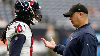 Bill O’Brien Reportedly Compared DeAndre Hopkins To Aaron Hernandez And Brought Up His ‘Baby Mamas’ In Pre-Trade Meeting