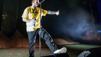 Post Malone Hosting Virtual Beer Pong Tournament For Charity With Gronk, MGK, Danny Amendola, Camille Kostek And More
