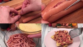 Someone Used Paperclips, Hot Dogs, Eggs, And Cheese To Change The Breakfast Game Forever And I’ve Never Been So Intrigued