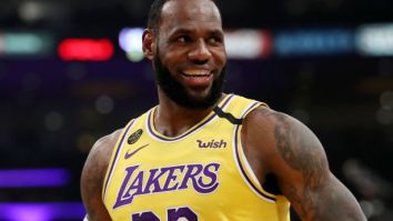 LeBron James Discusses His Future In LA And Teaming Up With His 16 Year Old Son, Bronny James.