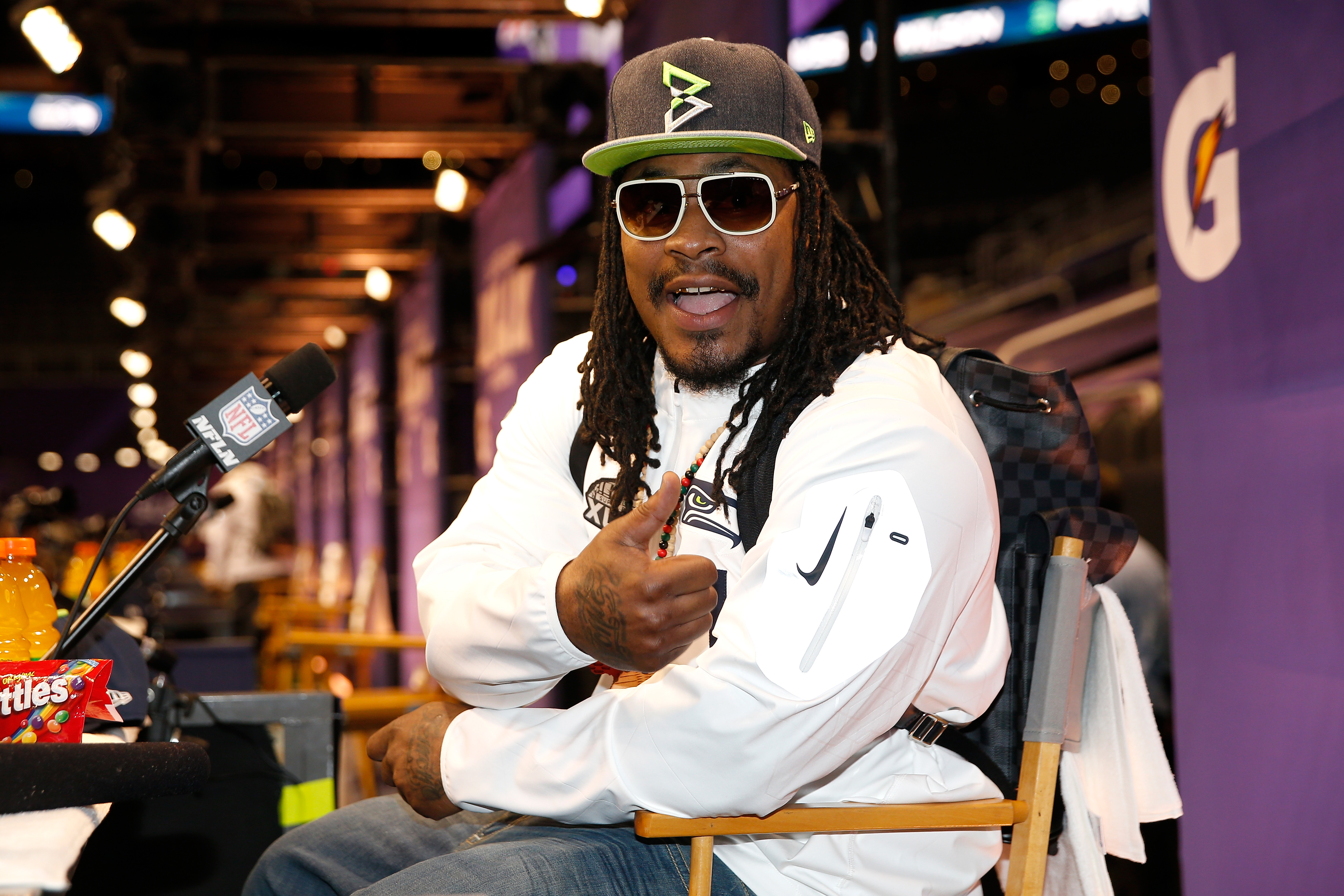 Entitled Princeton Students Were Pissed That Marshawn Lynch Was Chosen As A Speaker At School S Class Day Brobible