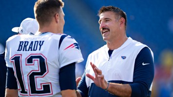 Mike Vrabel Downplays The Reason He And Tom Brady Were Seen FaceTiming At Recent College Hoops Game