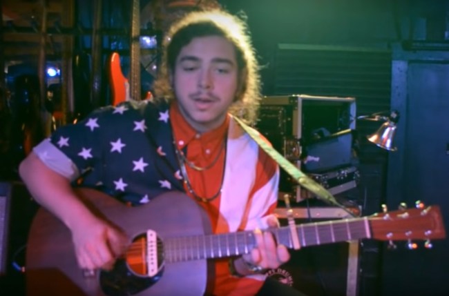 Post Malone cover of Bob Dylan's Don't Think Twice It's All Right