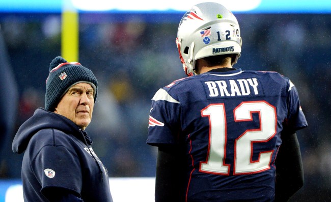Tom Brady Bill Belichick Had A Blowup In 2017 About Contract Report