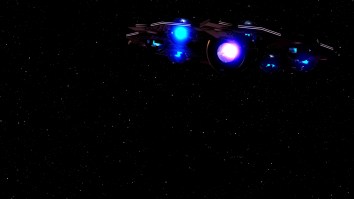 Mysterious UFO Shaped Like A Skeleton Key Filmed Hovering In The Sky Over Massachusetts