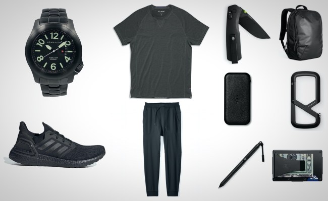 best black every day carry gear for men