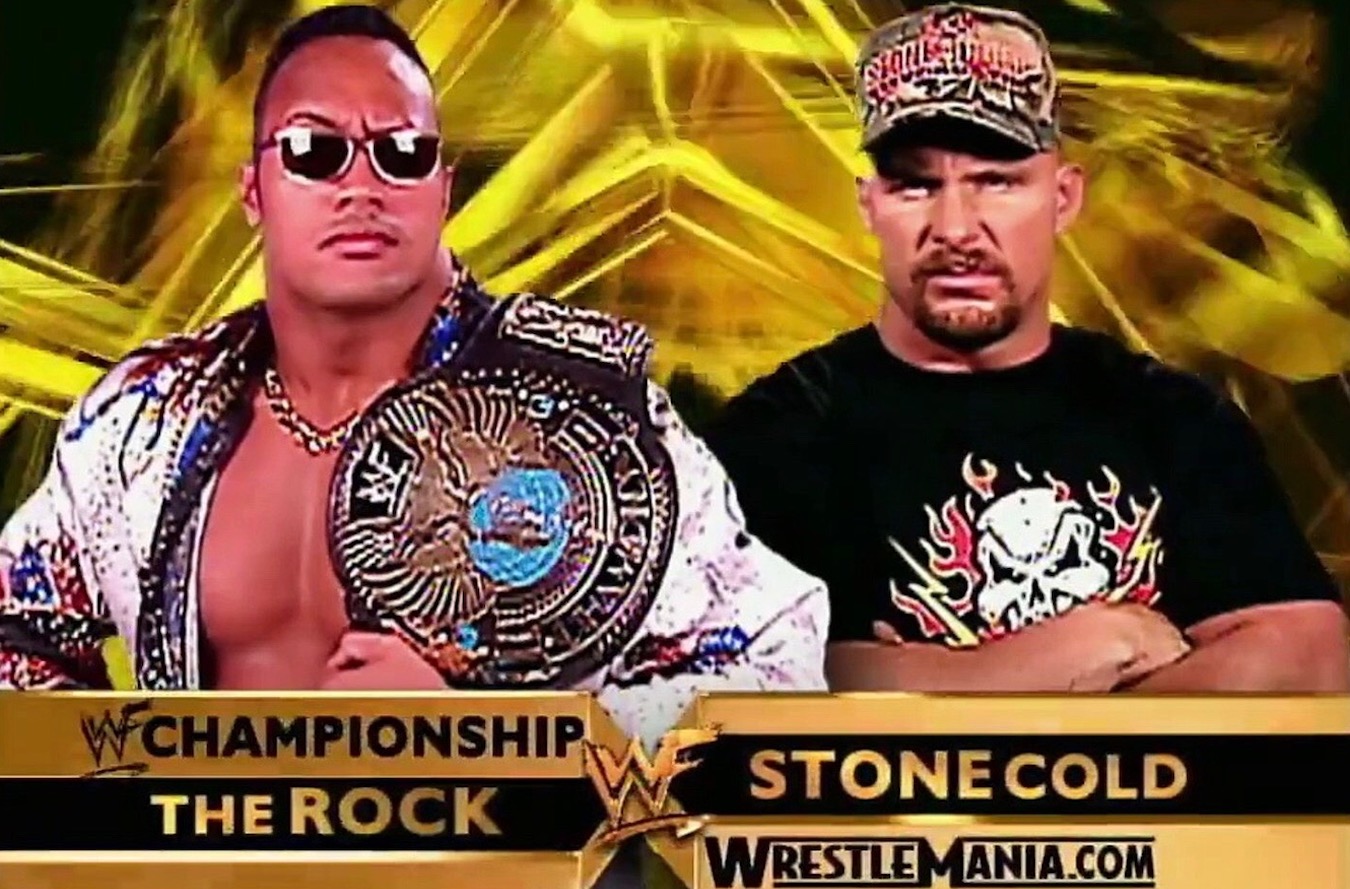 Today Is The 19th Anniversary Of The Rock Vs. Stone Cold At