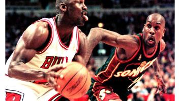 Gary Payton Shares A+ Story About Michael Jordan Eating His Trash-Talking Soul For Breakfast During Rookie Season