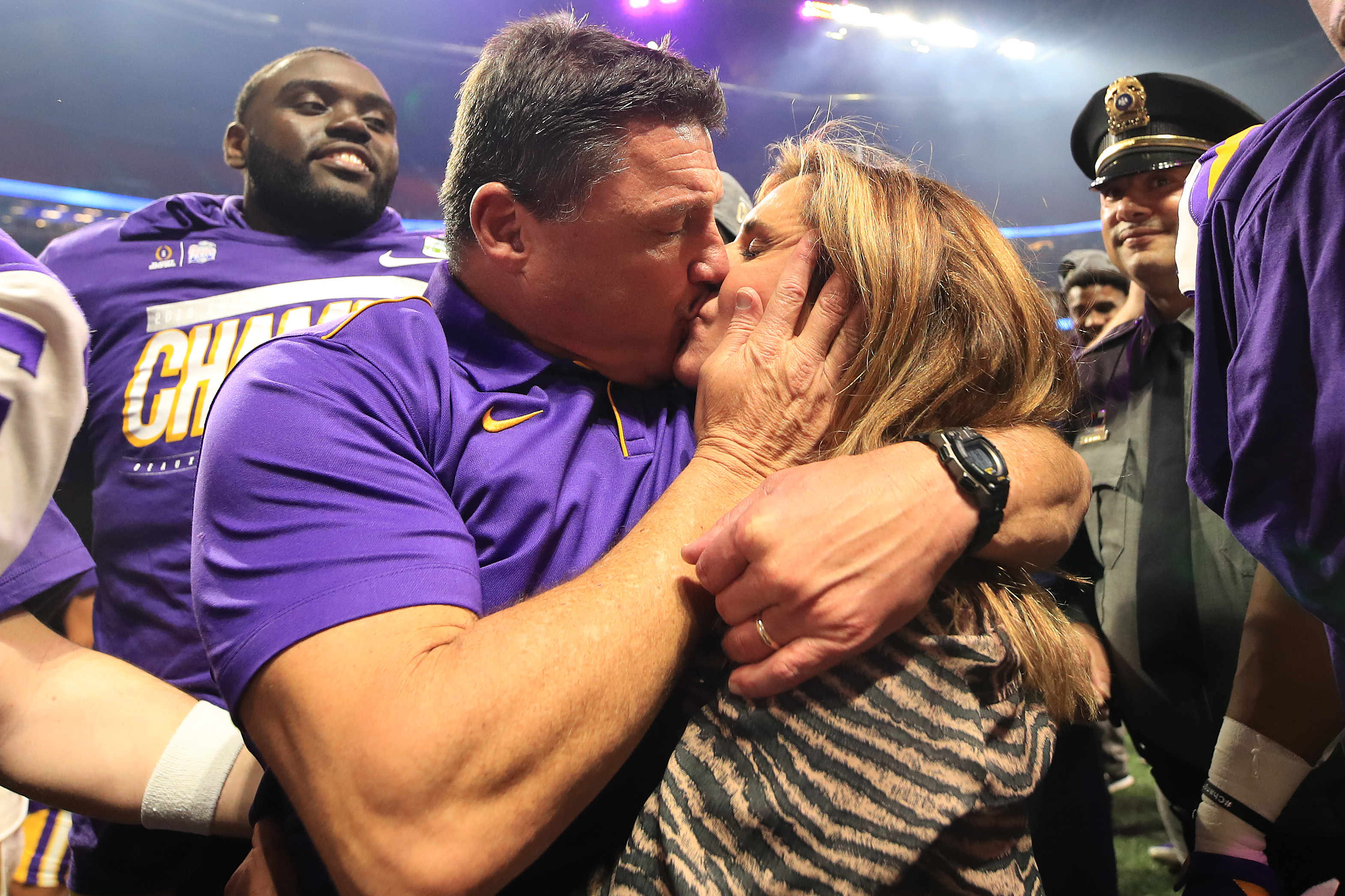 Ed Orgeron Files For Divorce From His Wife Of 23 Years After Living Apart  For A Month - BroBible