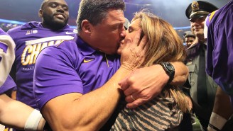 Ed Orgeron Files For Divorce From His Wife Of 23 Years After Living Apart For A Month