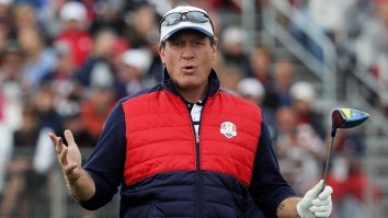 Former NHL Player Jeremy Roenick Does ‘At-Home All-Star Challenge’ Which Really Seems Like An Excuse To Flex His Absurd Back Yard