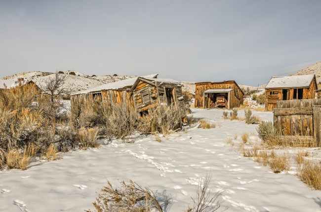 california ghost town self isolation