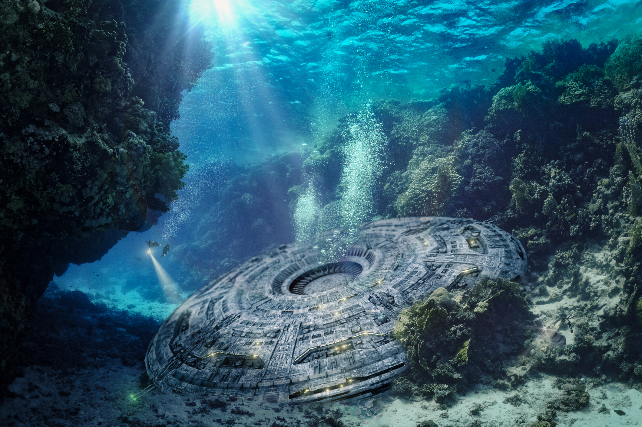 Insane Ocean Spiral proposed as giant underwater city