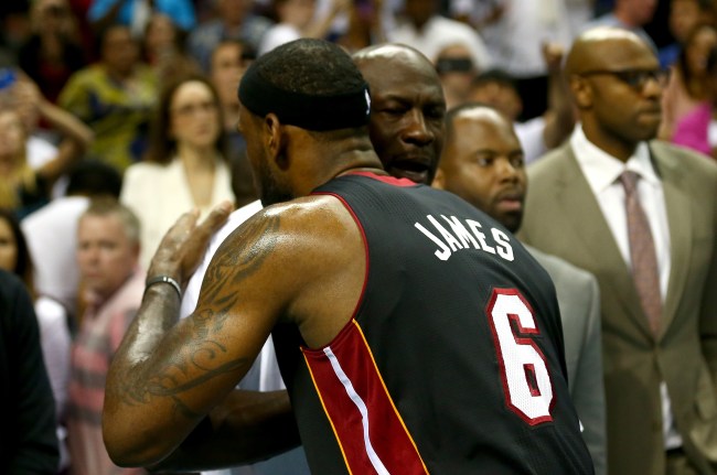 Michael Jordan once wondered if a young LeBron James could become an "upper echelon" NBA player