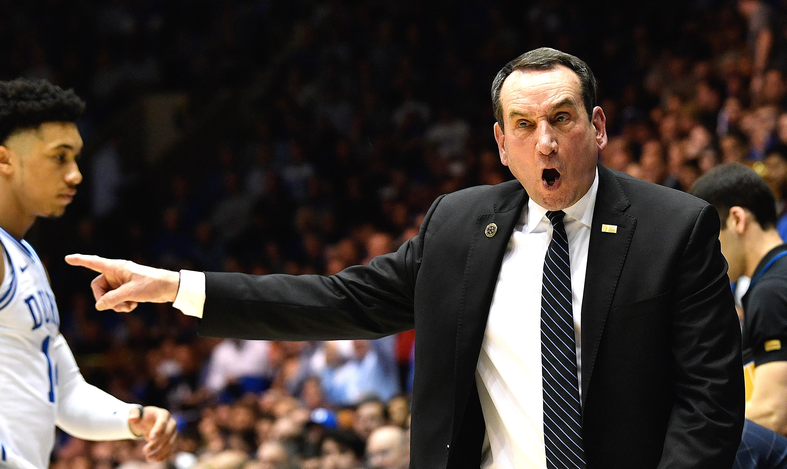 Coach K Apologizes To Student Reporter After He Teed Off In Him For Asking A Totally Normal Question Brobible