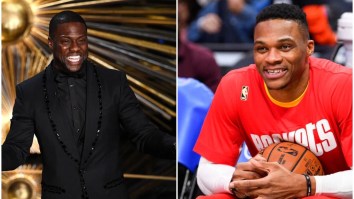 Rockets Fans Should Be Worried That Russell Westbrook Is Working Out With Kevin Hart