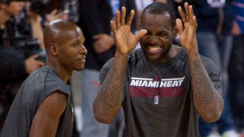 Ray Allen Takes A Savage Shot At LeBron James’ Hairline While Showing Off His Current Quarantine ‘Do