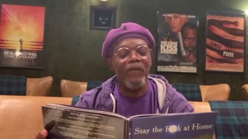 Samuel L. Jackson Reads ‘Stay The F*ck Home’ For Everyone Out There Getting Cabin Fever