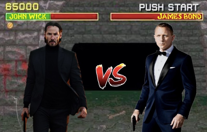 Who Would Win In A Fight: John Wick Or James Bond? (Both Wearing Bulletproof Suits)