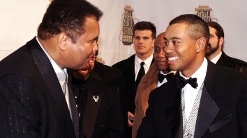 Tiger Woods Describes The Time Muhammad Ali Snuck Up Behind Him And Gave Him A Rather Painful ‘Love Tap’ In The Ribs