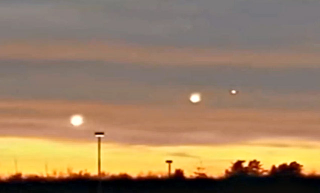 UFO sighting Rives Junction Michigan