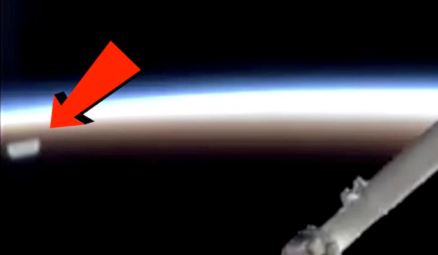 UFO Spotted On NASA Live Stream Near International Space Station