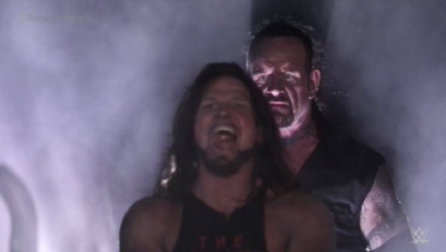 The Internet Reacts To The Awesomely Ridiculous Undertaker-AJ Styles ...