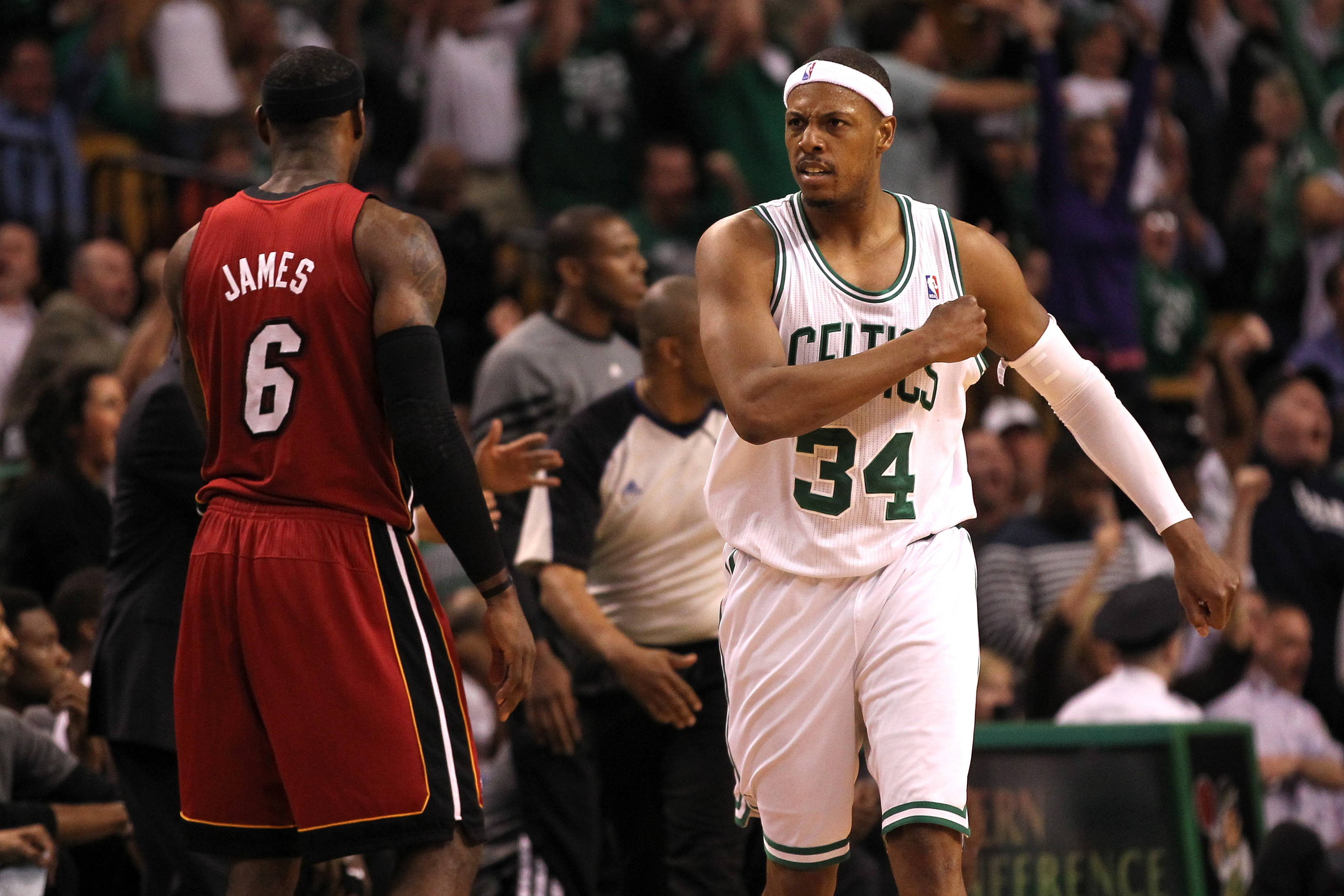 Kendrick Perkins Claims Paul Pierce Once Spit At The Bench Towards Lebron James And The Two Have