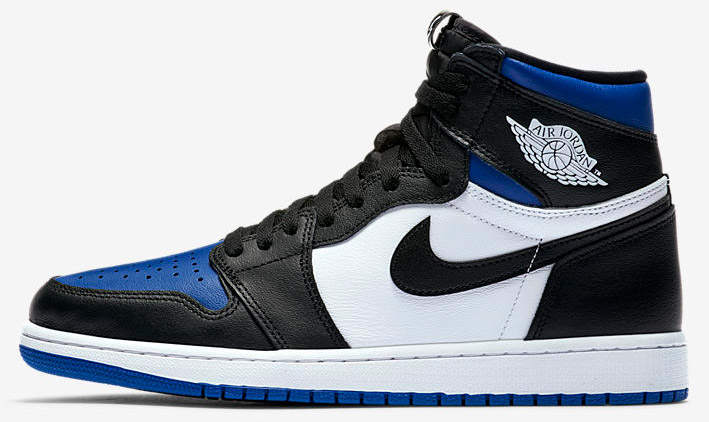nike air jordan 1 white royal