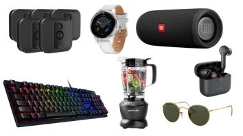 Daily Deals: Garmins, Earbuds, Blenders, Smart Security Systems, Ray-Ban Sale And More!