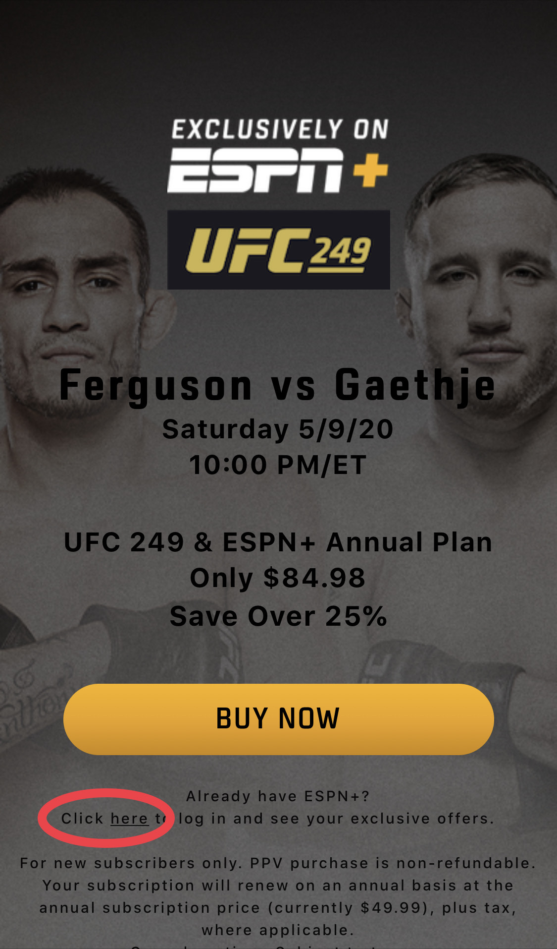 UFC 249 live stream online: How to watch Ferguson vs ...