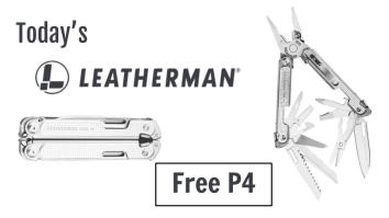 Today’s Leatherman: Free P4