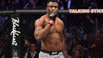 Francis Ngannou Viciously Knocks Out Jairzinho Rozenstruik And Puts Him To Sleep In 20 Seconds At UFC 249