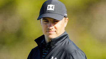 Jordan Spieth Is Claiming A Hole-In-One, Which Is Shocking Seeing As How The Ball Never Actually Went In The Hole