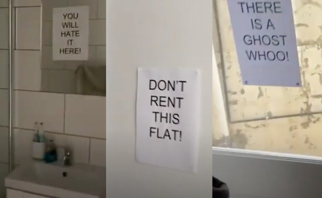guy films apartment video for his landlord
