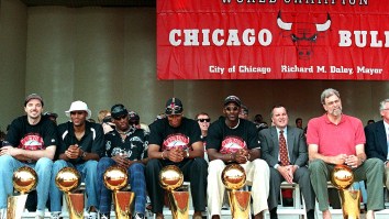 Jerry Reinsdorf Claims Michael Jordan Couldn’t Have Played The Next Season Anyway Due To Cigar Cutter Injury