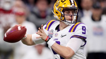 Joe Burrow Reportedly Earned The Respect Of His LSU Teammates By Starting A Wild Fight During An Early Scrimmage