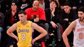 LaVar Ball Continues To Talk That B.S. By Hinting At A Scheme That Would Bring His Three Sons To The Lakers Together
